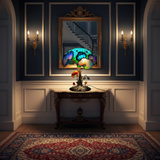 Boho Chic Gomba Lámpa