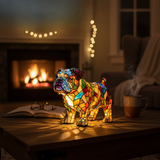 Lépő Bulldog Kutya